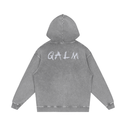 Qalm Loose Cotton Hoodie