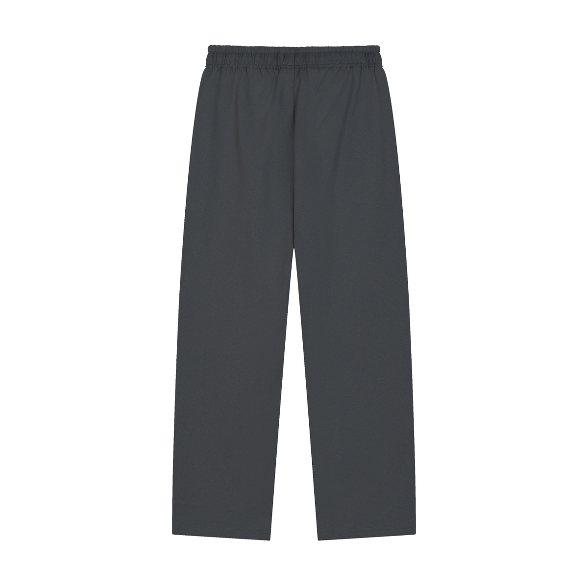 Solid Color Straight-Leg Sweatpants