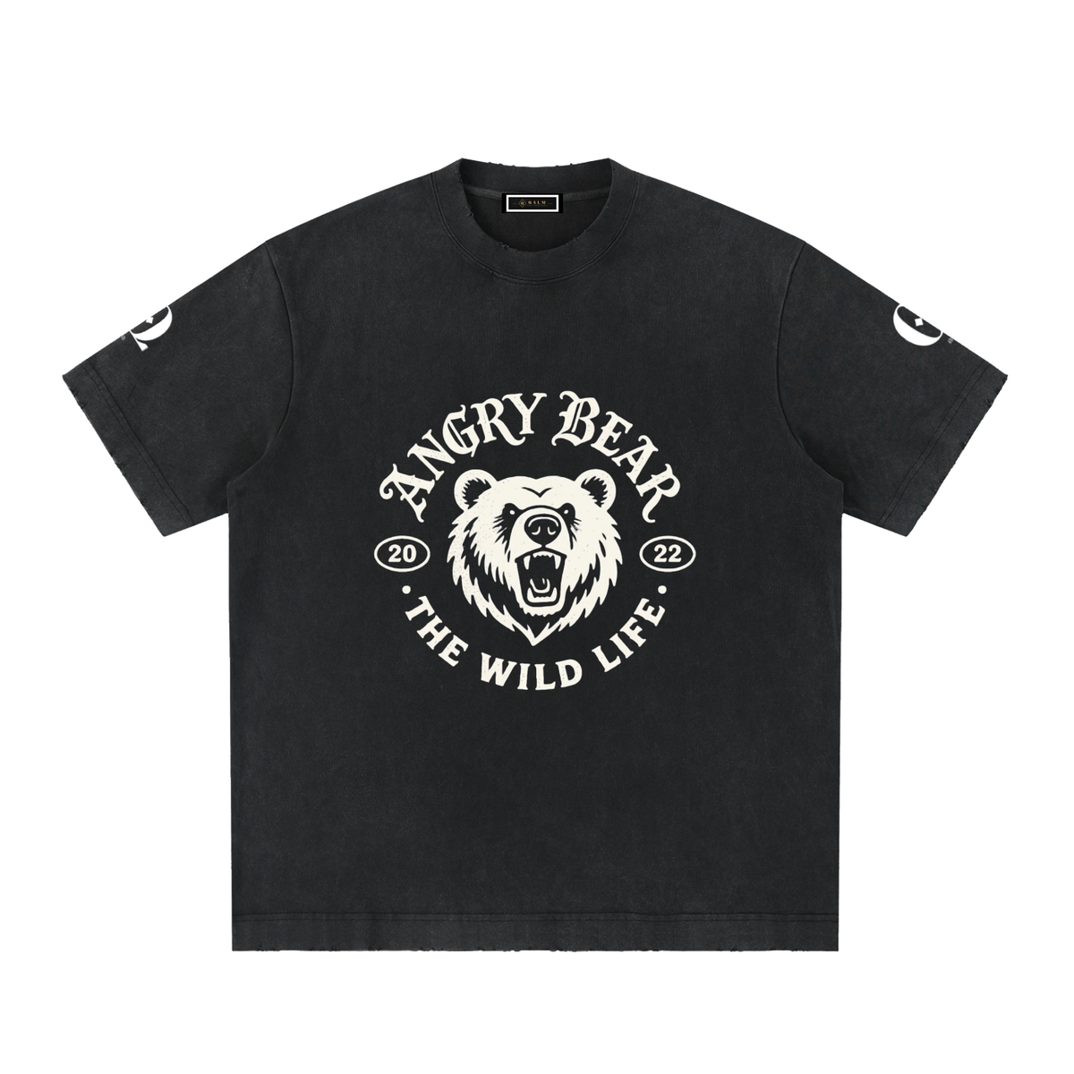 Heavyweight Vintage Washed Frayed T-Shirt
