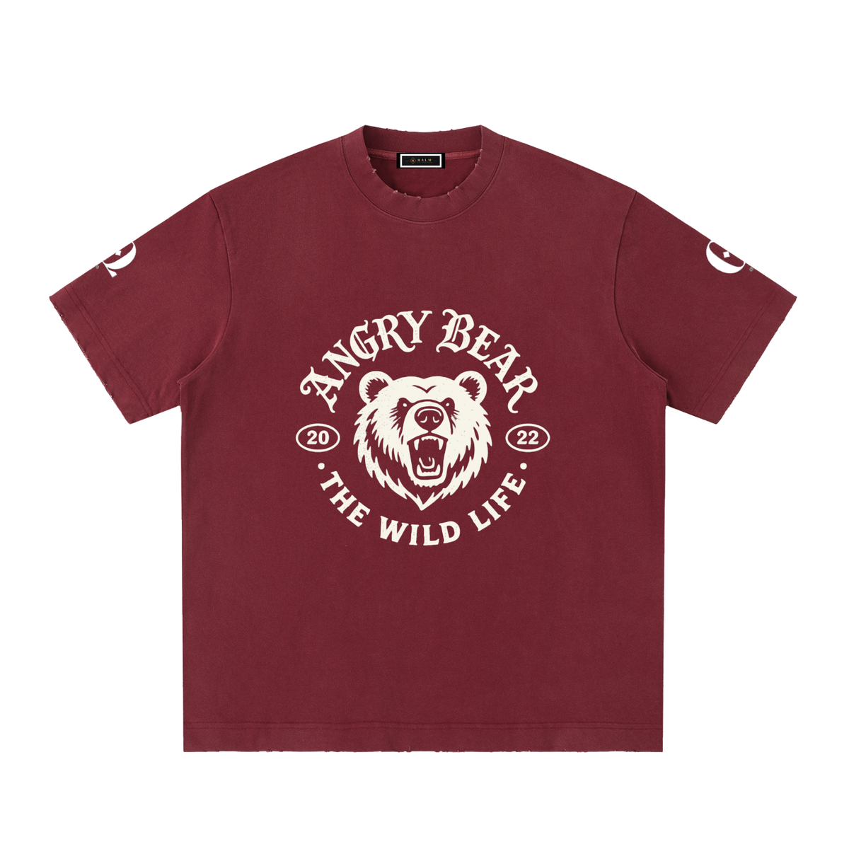 Heavyweight Vintage Washed Frayed T-Shirt