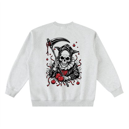 Oversized Crewneck Taped Sweatshirt