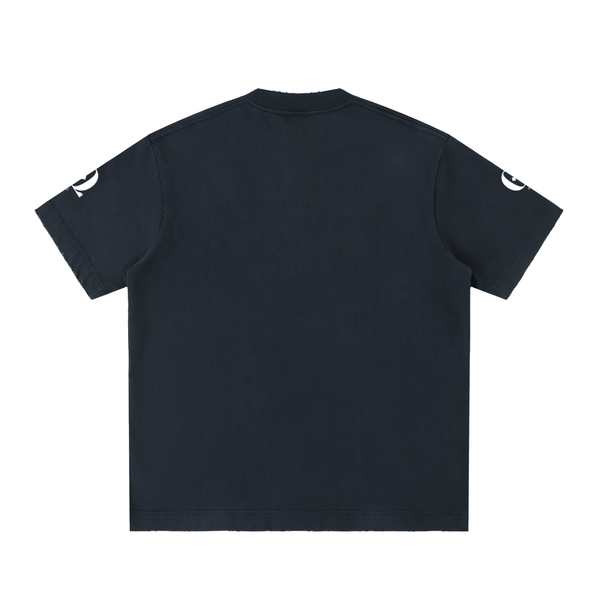 Heavyweight Vintage Washed Frayed T-Shirt