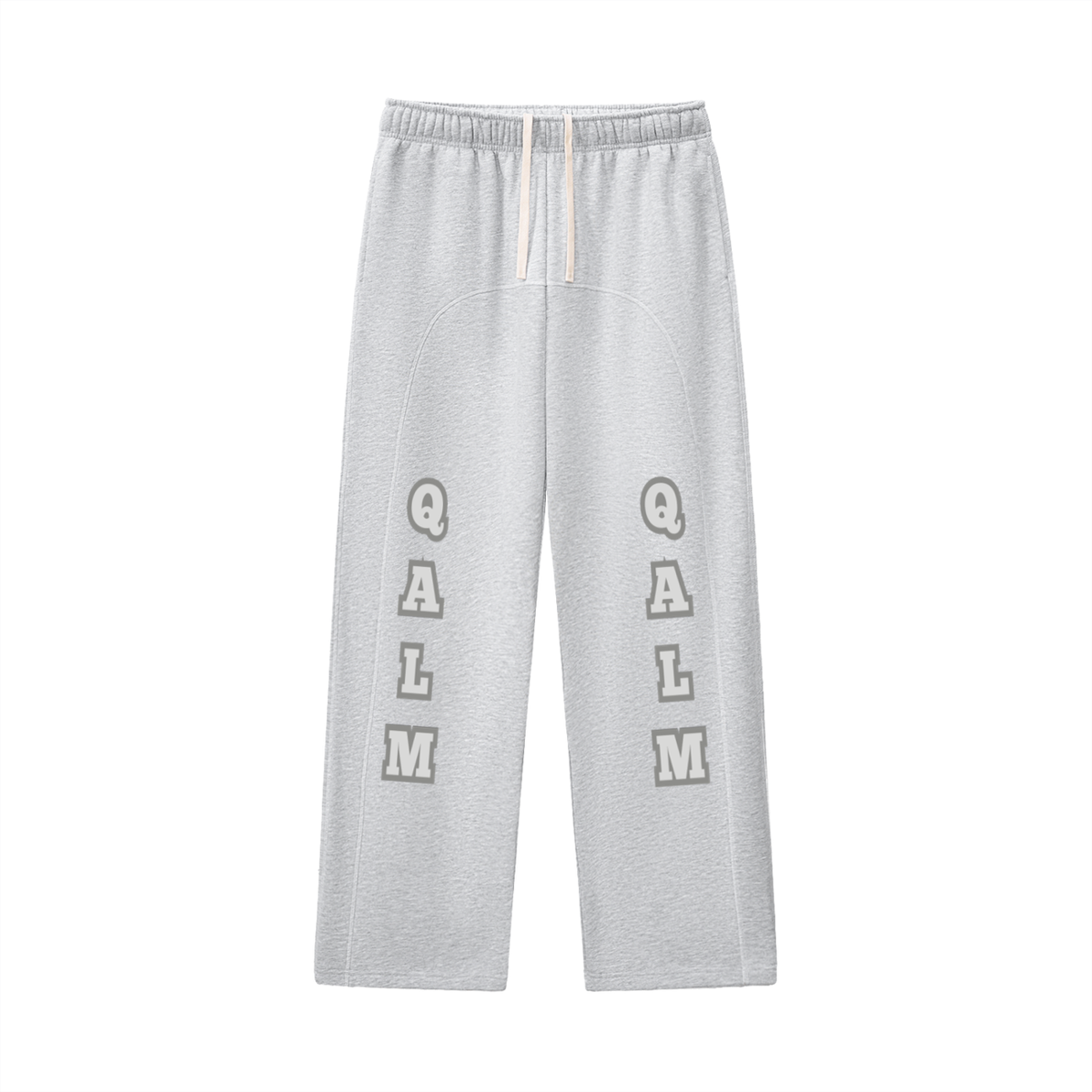 Contrast-Stitched Fleece Sweatpants