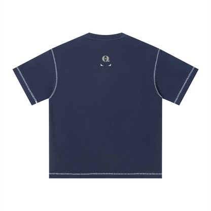 Unisex Sunfade Waffle Boxy T-Shirt