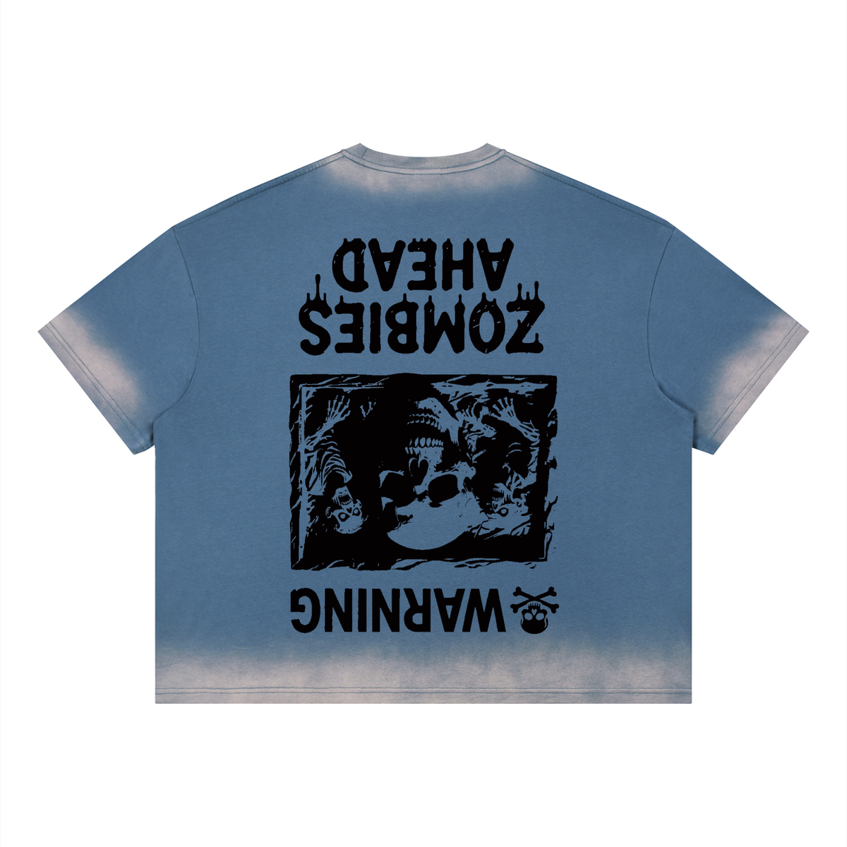 Unisex Boxy Sunfade Vintage Wash T-Shirt