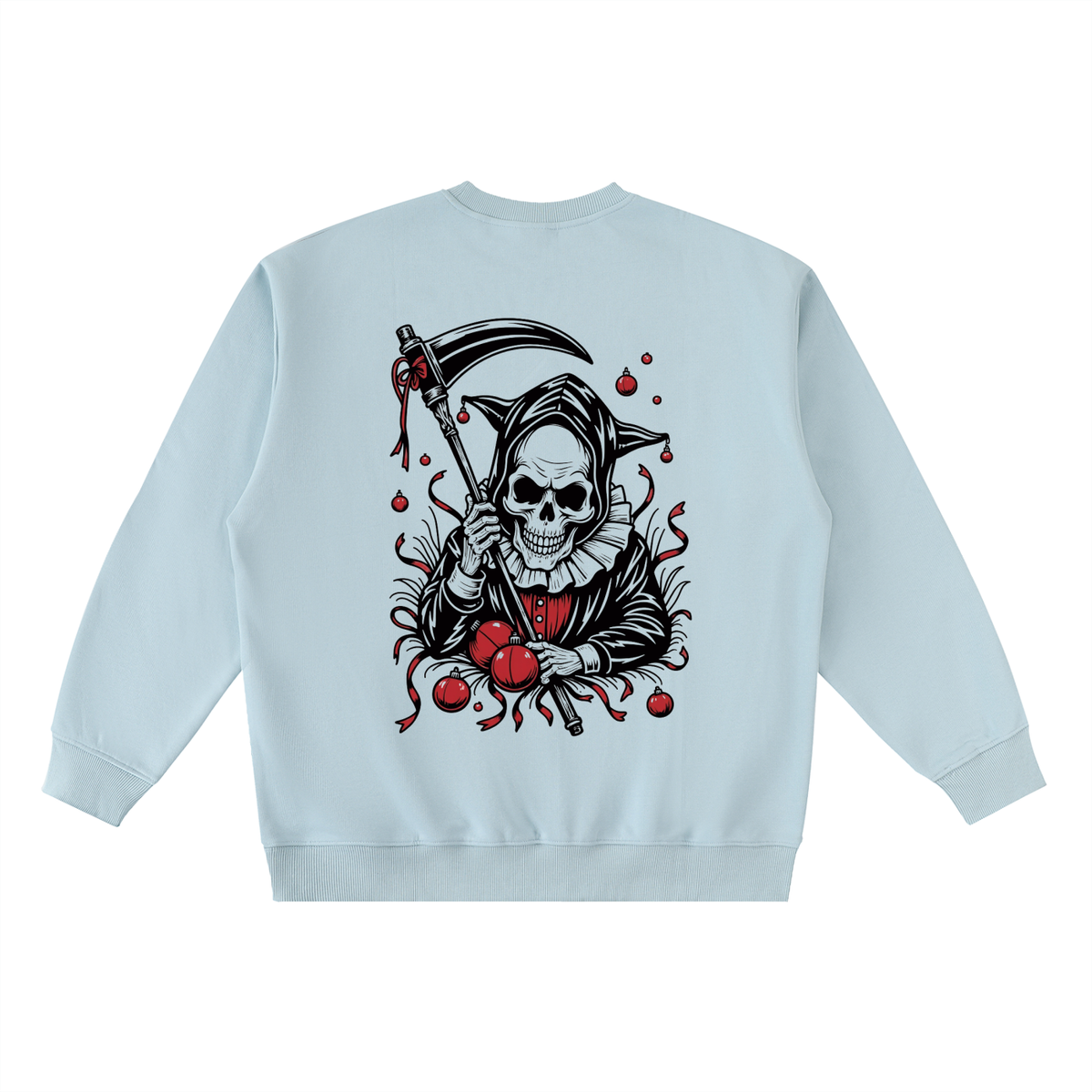 Oversized Crewneck Taped Sweatshirt