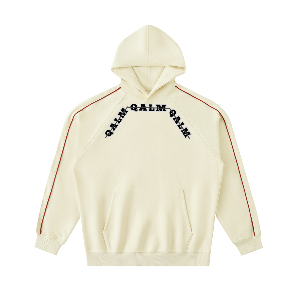 Qalm Piped Hoodie