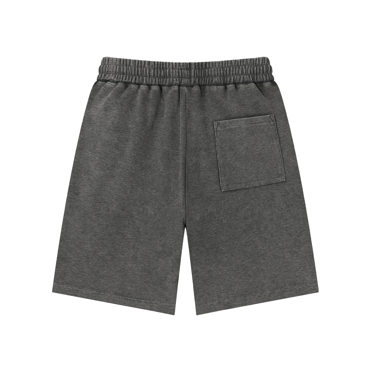 Mineral Wash Waffle Knit Shorts