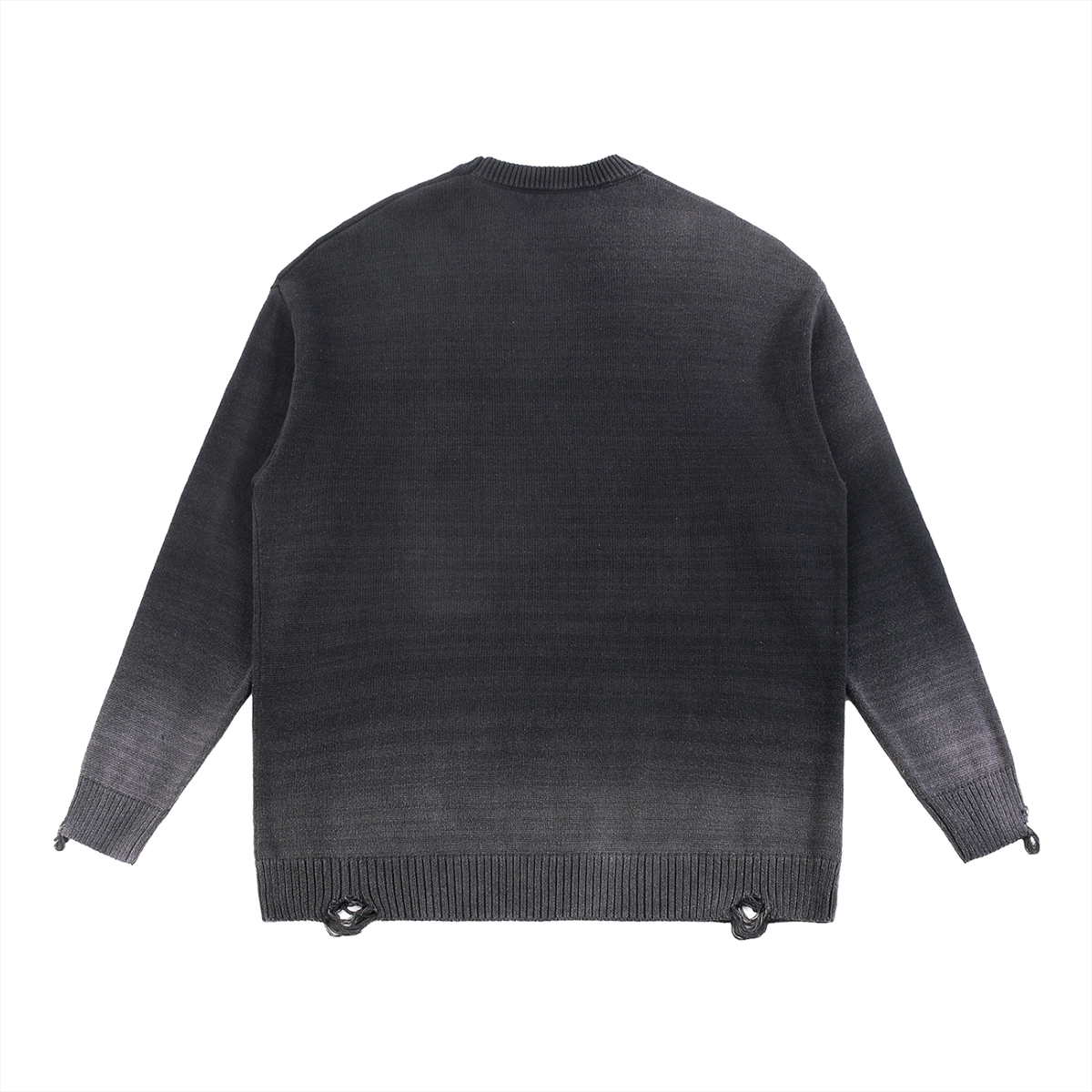 Qalm Ripped Sun Fade sweater