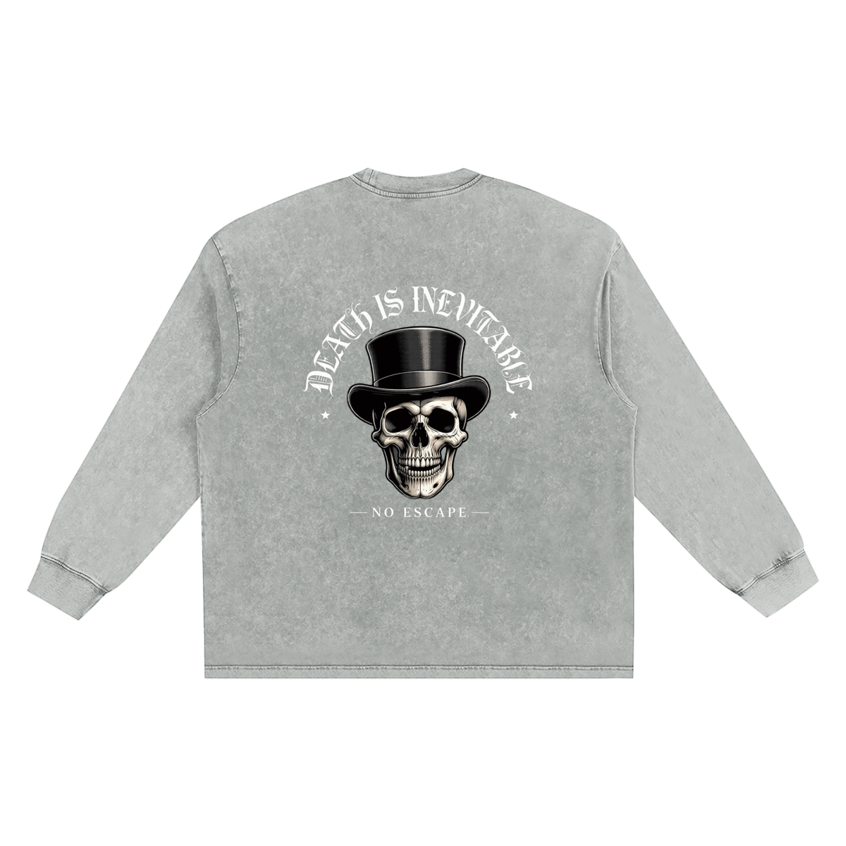 Snow Washed Frayed Edge T-Shirt