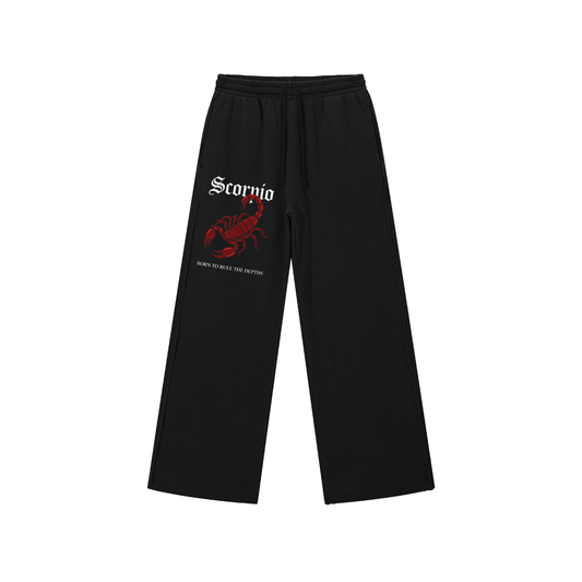 Snow Washed Raw Edge Sweatpants