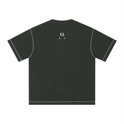 Unisex Sunfade Waffle Boxy T-Shirt