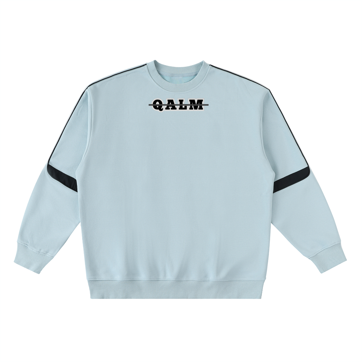 Oversized Crewneck Taped Sweatshirt