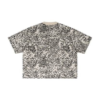 Unisex Leopard Print Boxy T-Shirt