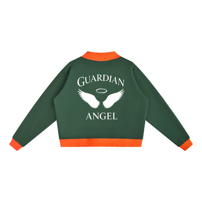 Women’s Mock Neck Crewneck Sweatshirt