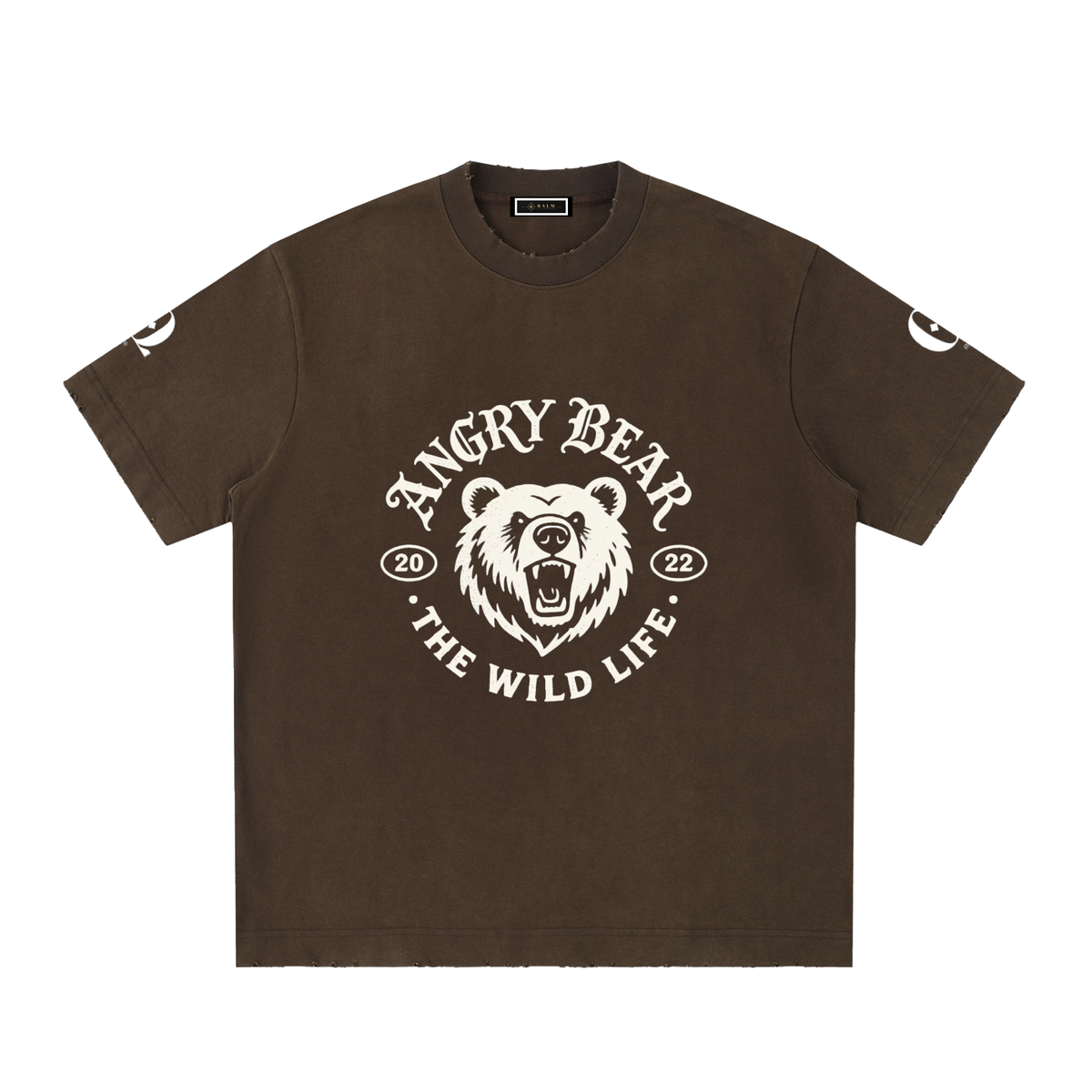 Heavyweight Vintage Washed Frayed T-Shirt