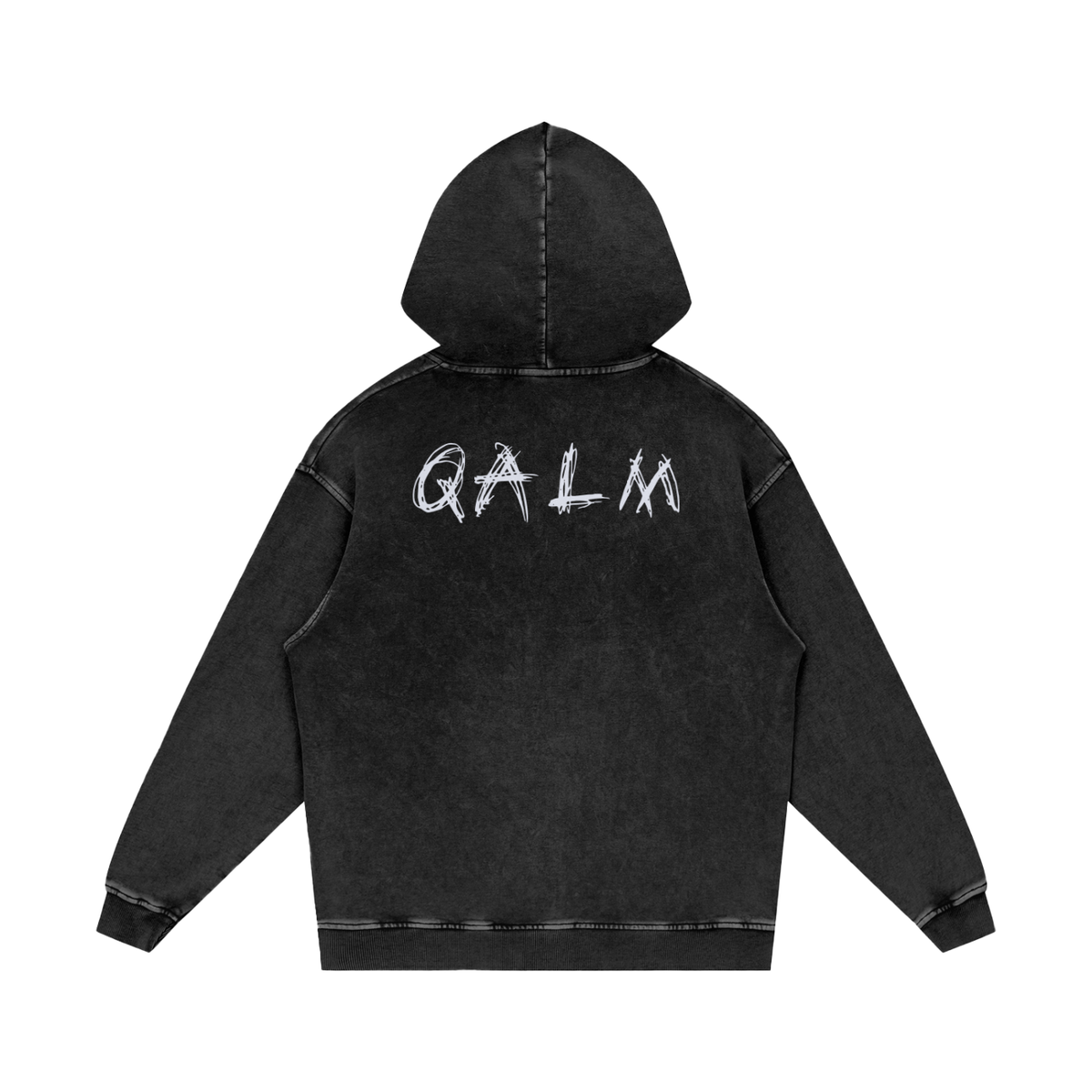 Qalm Loose Cotton Hoodie