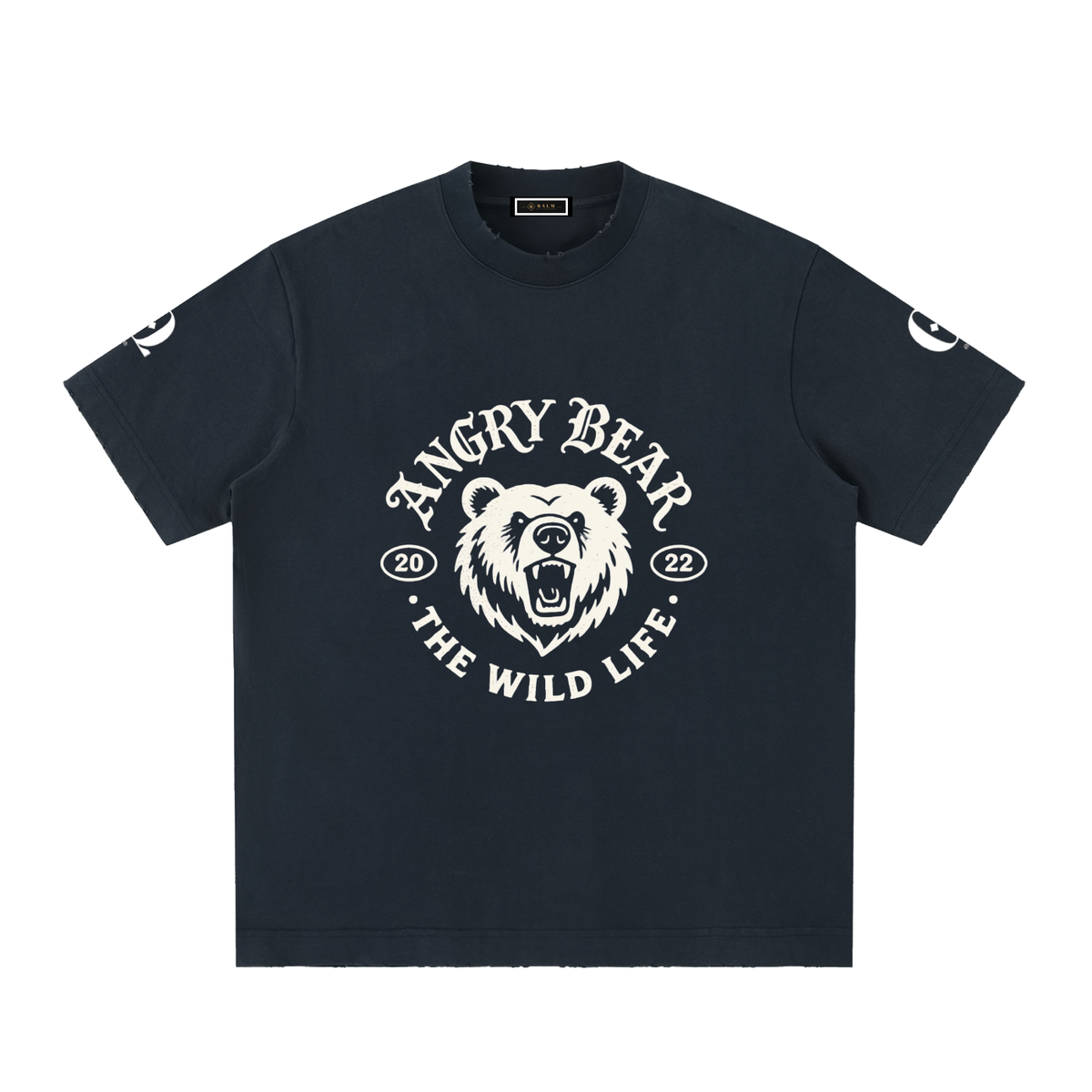 Heavyweight Vintage Washed Frayed T-Shirt