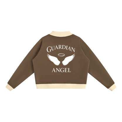 Women’s Mock Neck Crewneck Sweatshirt