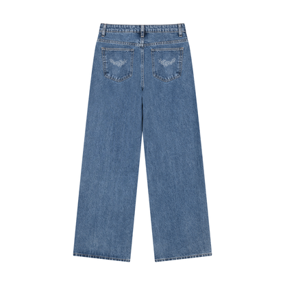 Women’s Wide Leg Denim Jeans