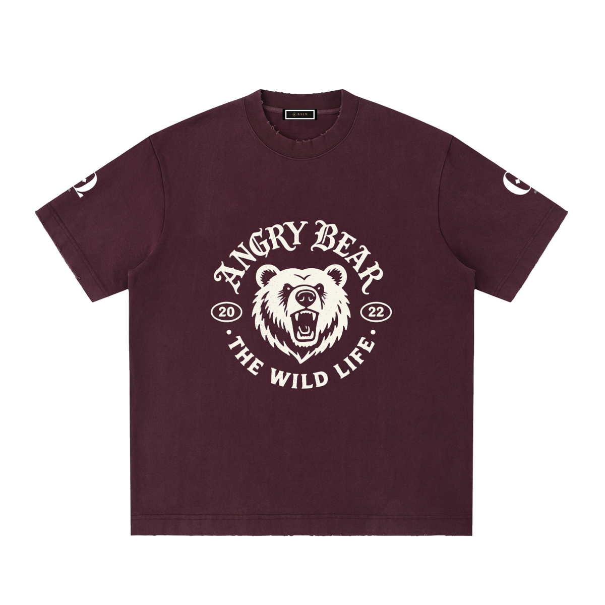 Heavyweight Vintage Washed Frayed T-Shirt