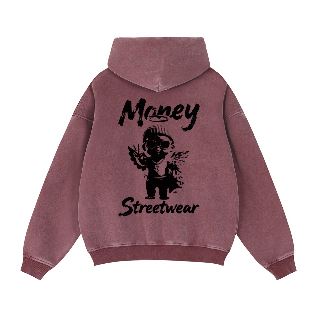 Zip-Through Boxy Fleece Hoodie