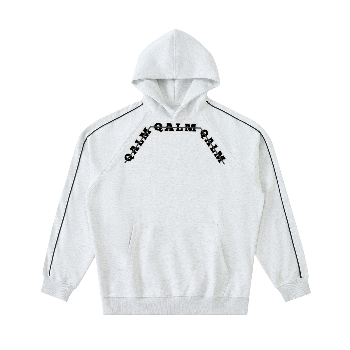 Qalm Piped Hoodie