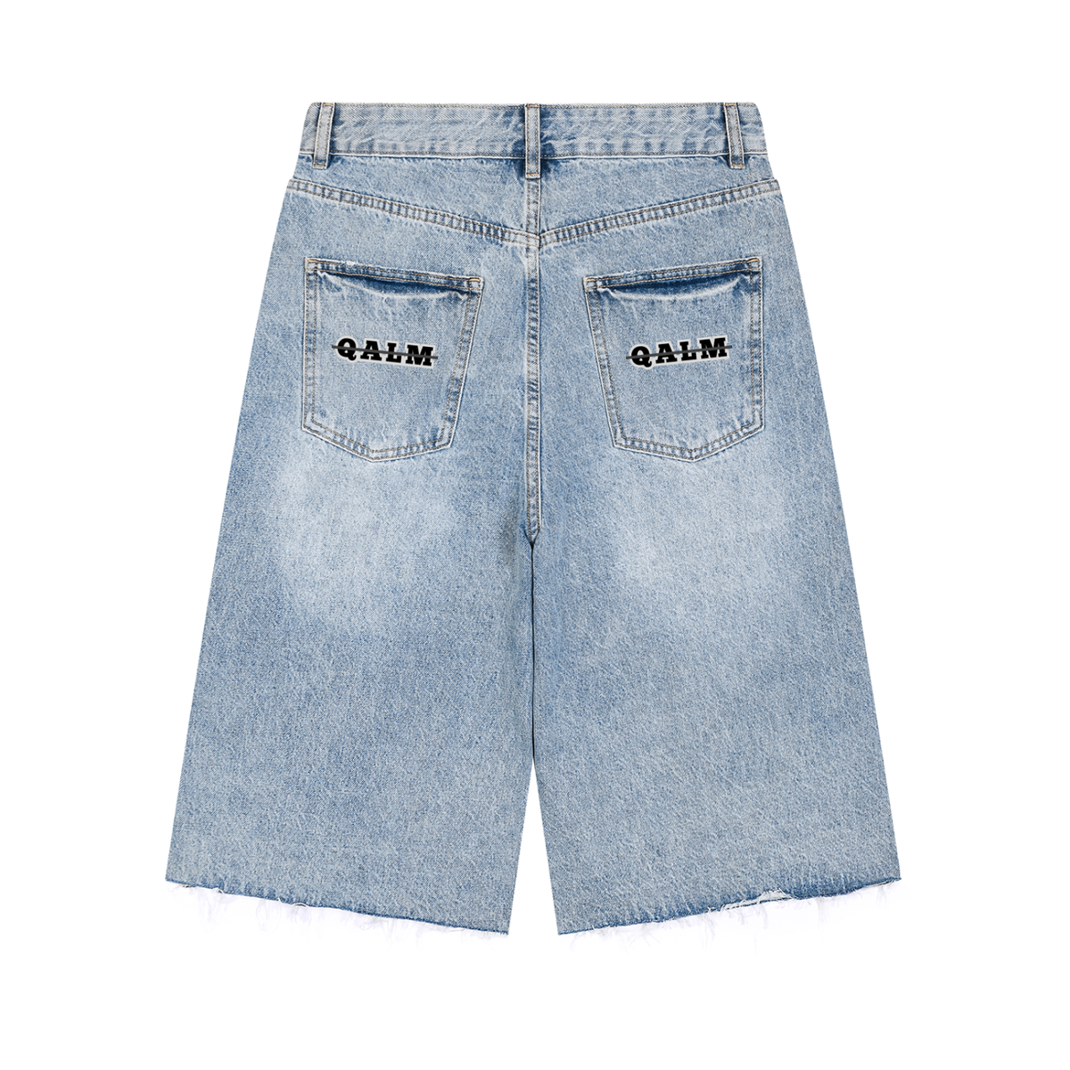 Men’s Vintage Wide Leg Denim Shorts