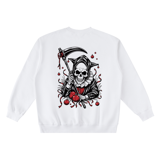 Oversized Crewneck Taped Sweatshirt