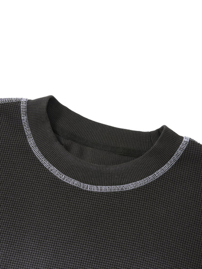 Unisex Sunfade Waffle Boxy T-Shirt